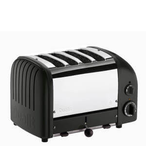 Dualit Matt Black 4 Slice Classic Toaster